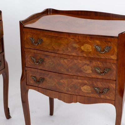 Vintage Nightstands in Tulipwood, Set of 2-AYY-1820772