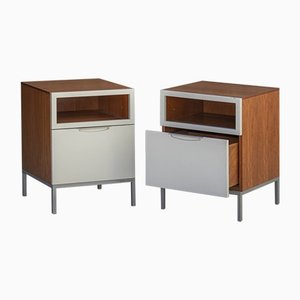 Vintage Nightstands in Wood, Set of 2-PTH-1320155