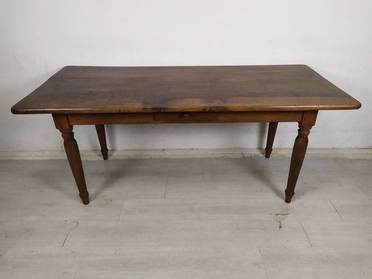 Vintage Noyer Farm Table-EAD-1789911