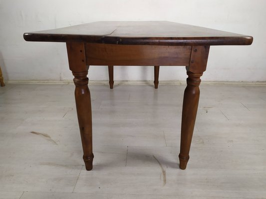 Vintage Noyer Farm Table-EAD-1789911