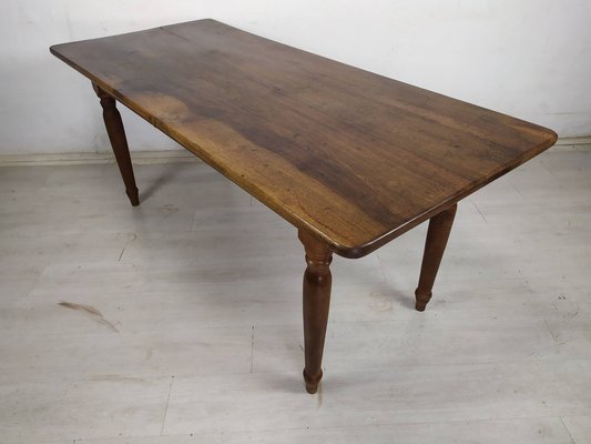 Vintage Noyer Farm Table-EAD-1789911