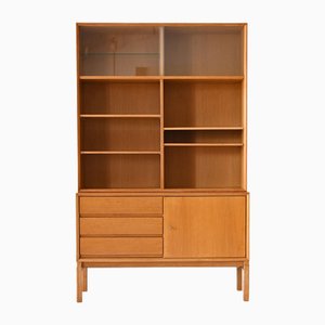 Vintage Oak Bookcase, 1960s-QWP-2034961