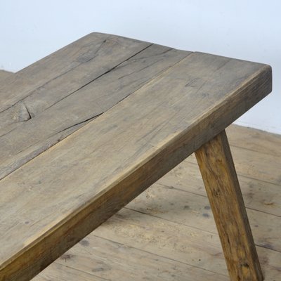 Vintage Oak Butchers Table, 1920s-IW-1764523