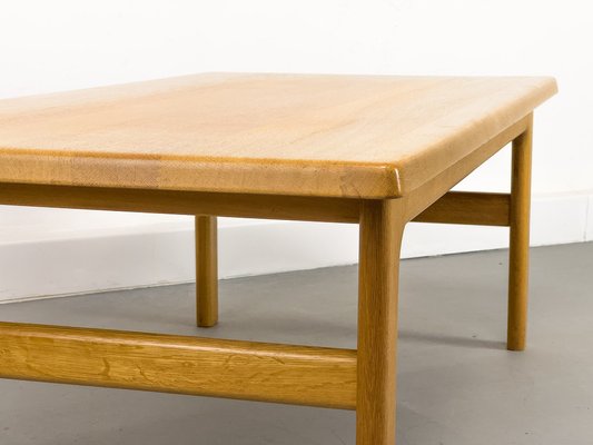 Vintage Oak Coffee Table by Niels Bach, 1970s-QEQ-1790416