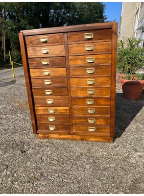 Vintage Oak Dresser, 1940s-LAM-1770457