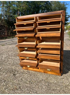 Vintage Oak Dresser, 1940s-LAM-1770457