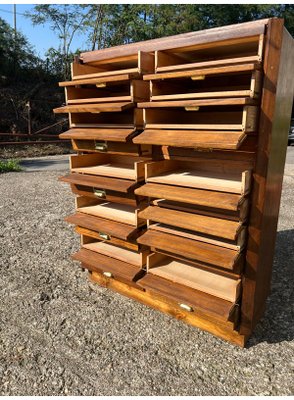 Vintage Oak Dresser, 1940s-LAM-1770457