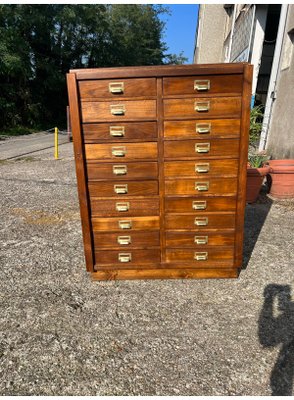 Vintage Oak Dresser, 1940s-LAM-1770457