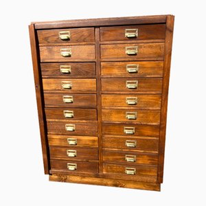 Vintage Oak Dresser, 1940s-LAM-1770457