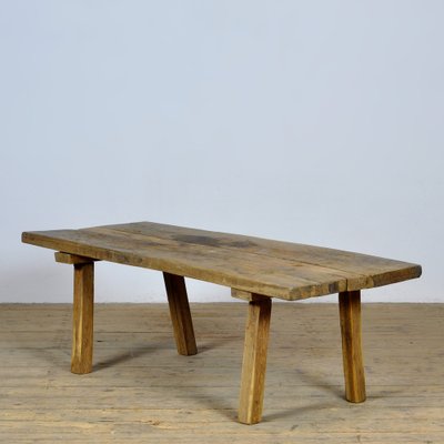 Vintage Oak Farm Table, 1920s-IW-1737104