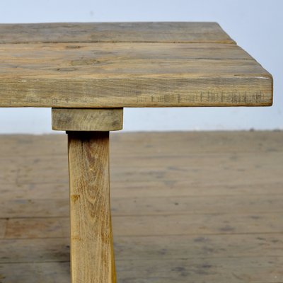 Vintage Oak Farm Table, 1920s-IW-1737104