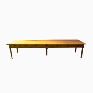 Vintage Oak Passing Table, 1950s-LA-1802230