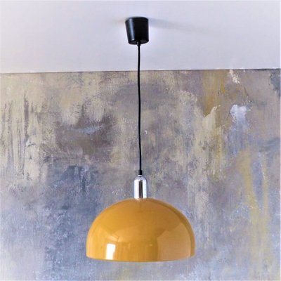 Vintage Ocher Yellow Ceiling Lamp-WK-722133