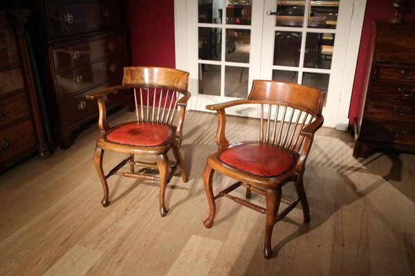 Vintage Office Chairs, Set of 2-CUP-1314038