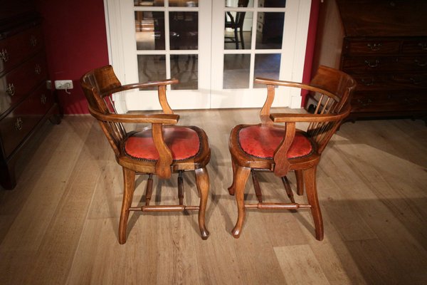 Vintage Office Chairs, Set of 2-CUP-1314038