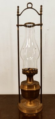 Vintage Oil Lamp with Glass-QLH-1402951