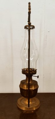 Vintage Oil Lamp with Glass-QLH-1402951