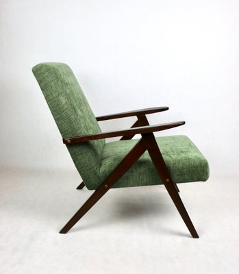 Vintage Olive Green Model B-310 Armchair, 1970s-UJQ-2036244