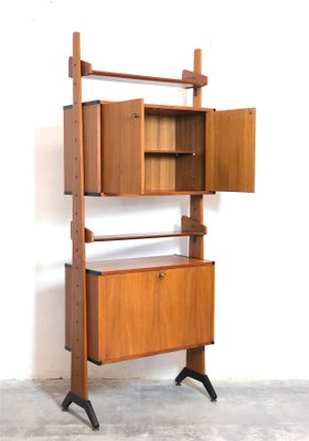 Vintage One-Bay Bookcase, Italy, 1960s-FQG-2019673