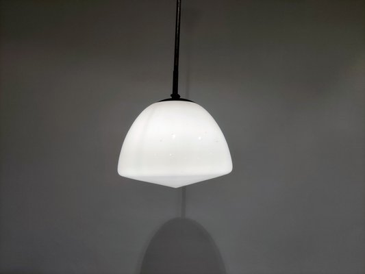 Vintage Opaline Pendant Lamp, 1930s-IRH-667340