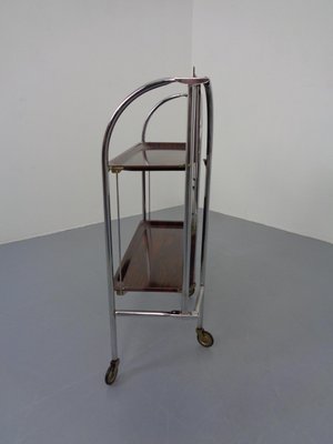 Vintage Optic Rosewood Pressalit Tea Cart, 1970s-RDW-1057976