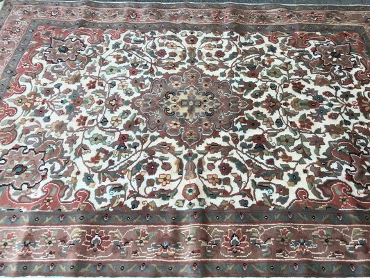 Vintage Pakistani Silk and Wool Rug-YMM-1061655