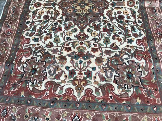 Vintage Pakistani Silk and Wool Rug-YMM-1061655