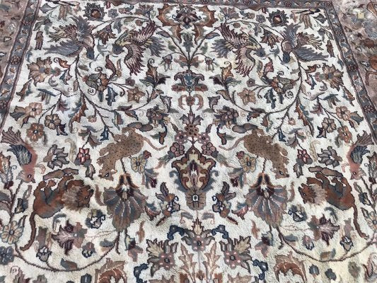 Vintage Pakistani Wool and Silk Rug-YMM-1131889