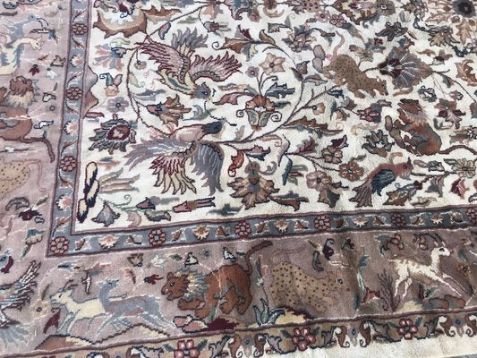 Vintage Pakistani Wool and Silk Rug-YMM-1131889