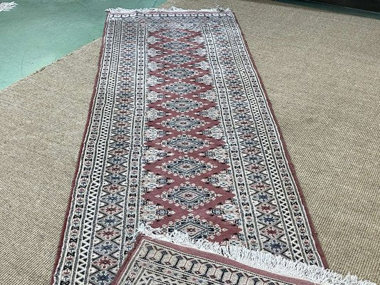 Vintage Pakistani Wool and Silk Rug-QYF-1397257