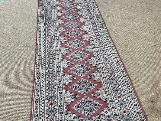 Vintage Pakistani Wool and Silk Rug-QYF-1397257