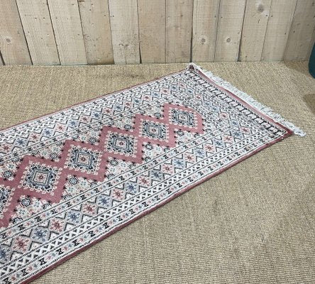 Vintage Pakistani Wool and Silk Rug-QYF-1397257