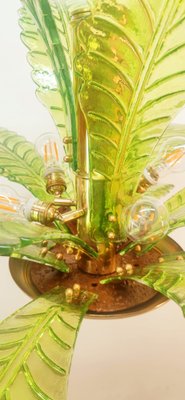 Vintage Palm Chandelier in Murano Glass-QLH-1805337