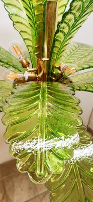 Vintage Palm Chandelier in Murano Glass-QLH-1805337