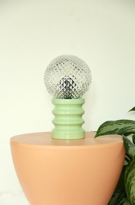 Vintage Pastel Green Table Lamp, 1970s-HUY-1727810