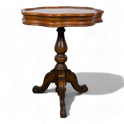 Vintage Pedestal Table in Cherry-HLV-2033121