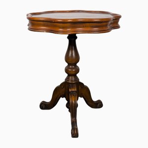 Vintage Pedestal Table in Cherry-HLV-2033121