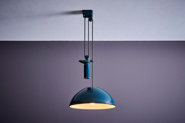 Vintage Pendant Lamp with Counter Weight by Achille Castiglioni, 1960s-SFD-1799786