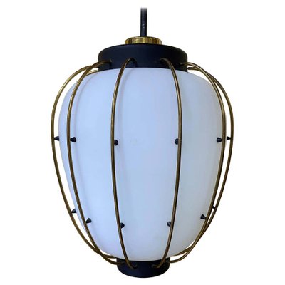 Vintage Pendant Light attributed to Angelo Lelli, 1950s-OLY-2042222