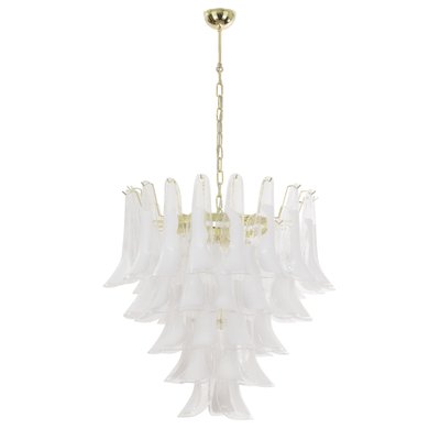 Vintage Petal Suspension Lamp in Murano Glass, Italy-MPO-1352886