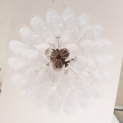 Vintage Petal Suspension Lamp in Murano Glass, Italy-MPO-1352885