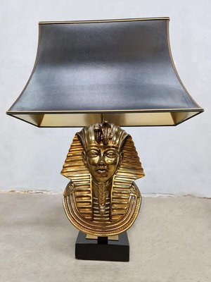 Vintage Pharaoh Table Lamp from Deknudt Lusterie-BW-979660