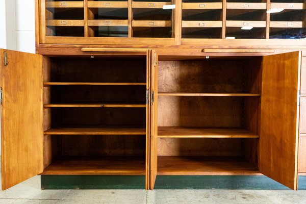 Vintage Pharmacist Pine Cabinet-AMR-1719404