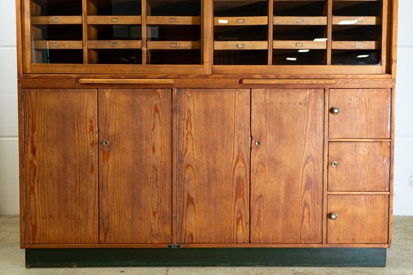 Vintage Pharmacist Pine Cabinet-AMR-1719404