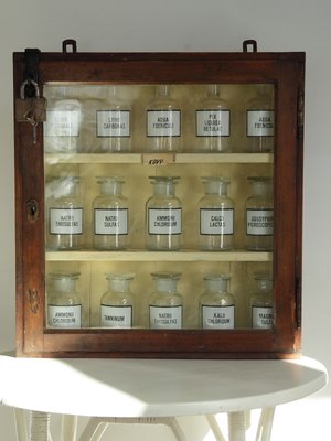 Vintage Pharmacy Cabinet, 1960s-ALG-602537