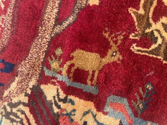 Vintage Pictural Shiraz Rug-YMM-1062222