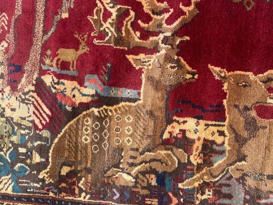 Vintage Pictural Shiraz Rug-YMM-1062222