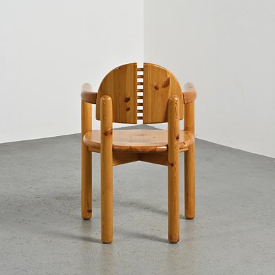 Vintage Pine Armchair by Rainer Daumiller, 1970-GJR-2024452