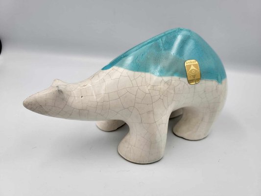 Vintage Polar Bear Figurine, 1960s-CAQ-1367192