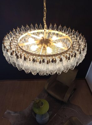 Vintage Poliedri Chandelier in Murano Glass, 1990-OVO-1736608